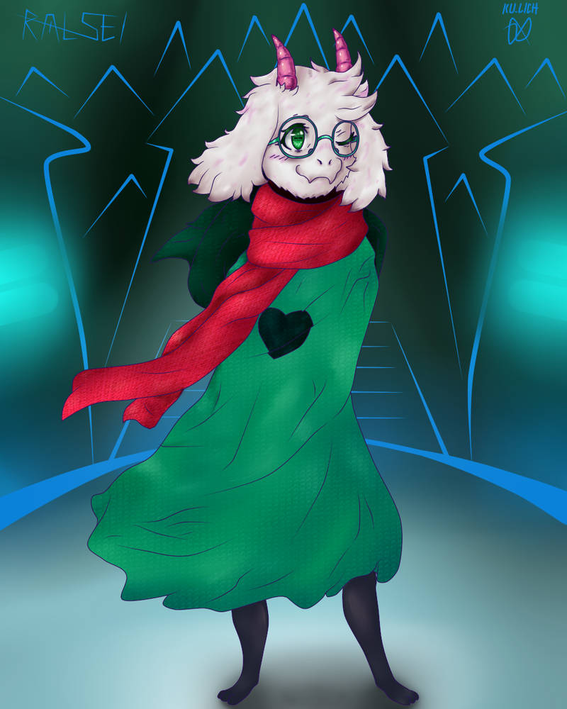 Dark Ralsei Ralsei the prince of darkness (Deltarune) by Ku-Lich on DeviantArt