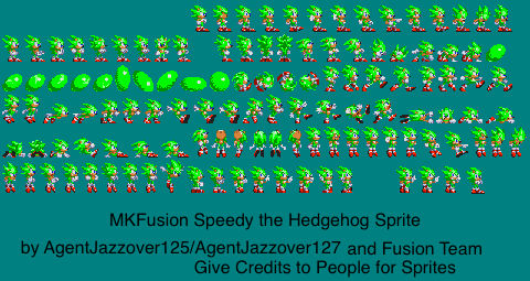 MKFusion Speedy Sprite Sheet by AgentJazzover125 on DeviantArt