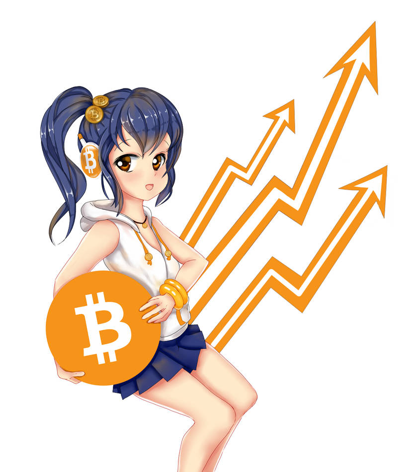 Bitcoin-chan by Anfulu on DeviantArt