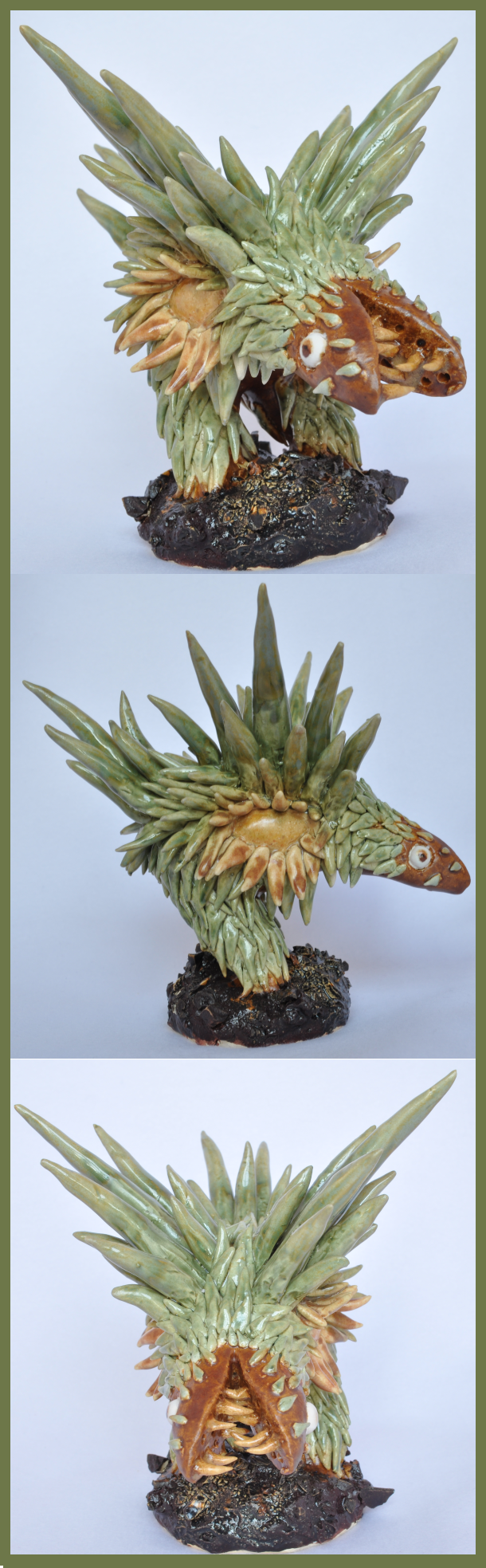 Grass bird creature