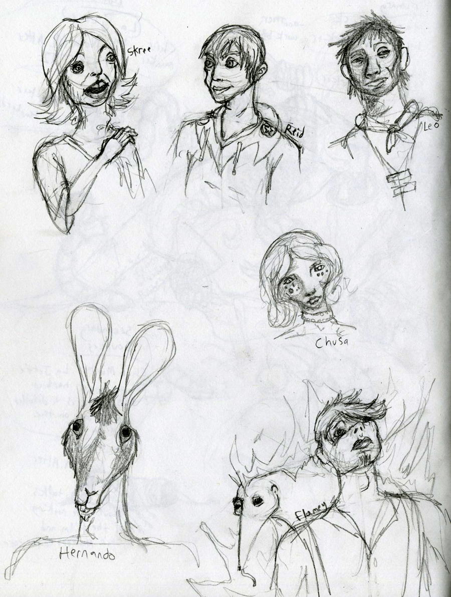 Character sketches