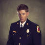 Jensen  in a uniform