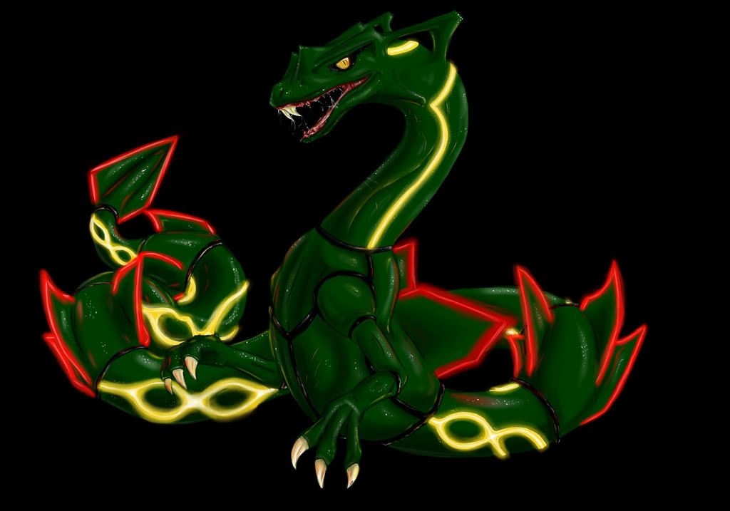 Rayquaza - realistic by PrussianBlackEagle on DeviantArt.