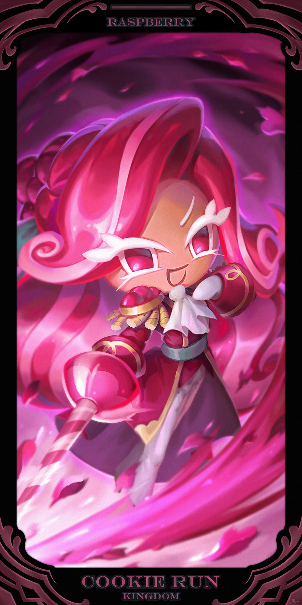 Raspberry cookie by SWZart on DeviantArt