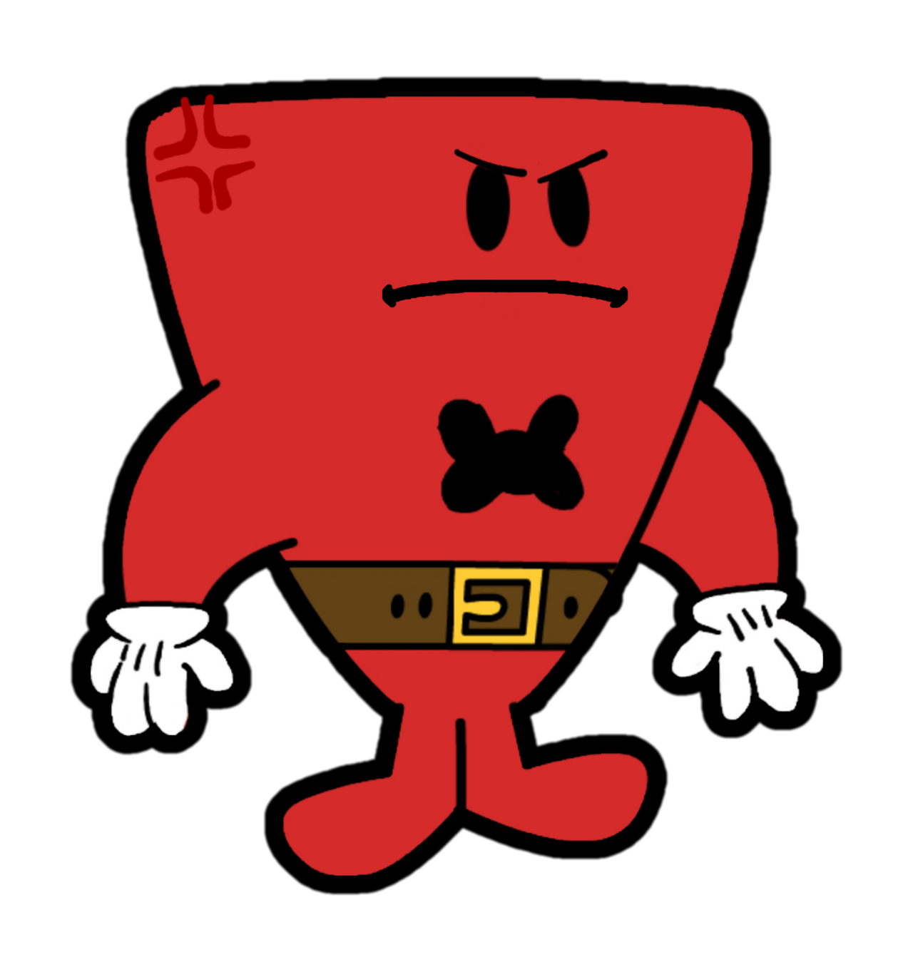 Mr. Strong Pin Angry Mr. Strong (PNG) by xxxKraderxMixelsxxx on DeviantArt