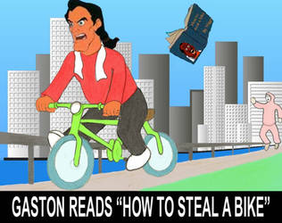 Gaston reads... by yomerome