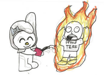 My Melody Pouring Gasoline on a TERF