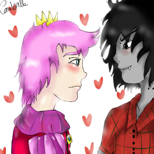 prince gumball and marshall lee