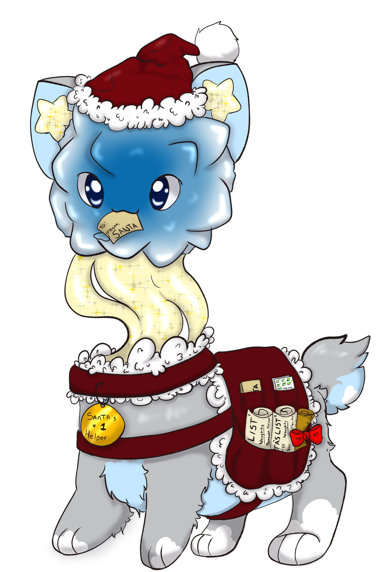 Li Helper Santa Companion - 004 - Santa's Lil Helper by Planet-Lalea-ML on DeviantArt