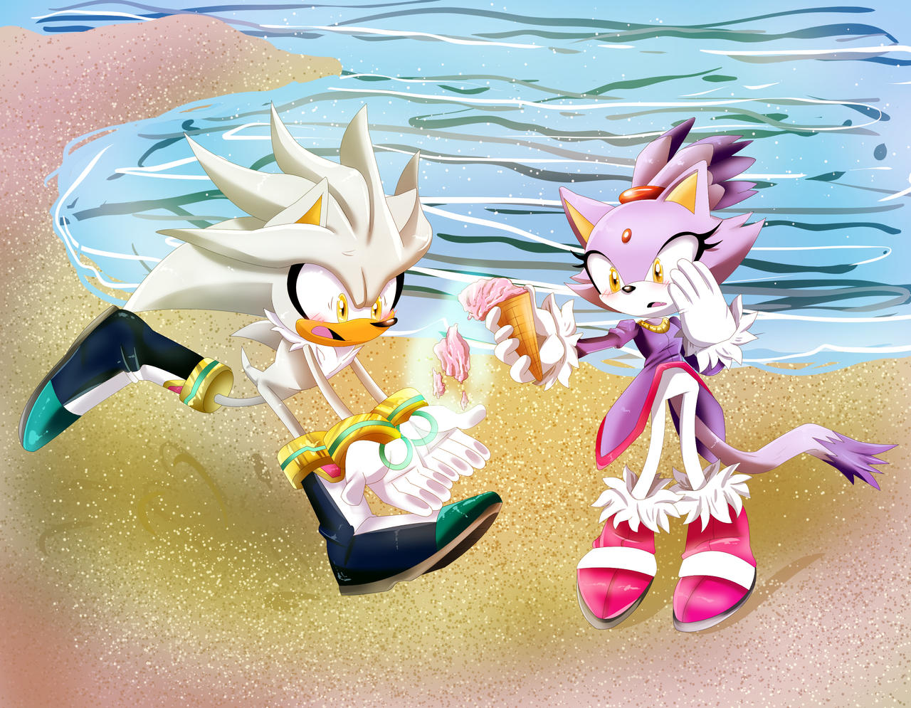 Chasing Silver Deviantart Silver to the Rescue by ChaoSyrups on DeviantArt