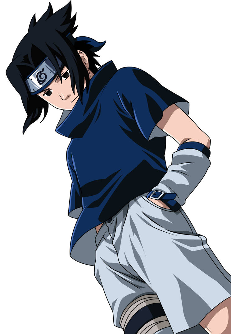 Uchiha Sasuke vector by leek128 on DeviantArt