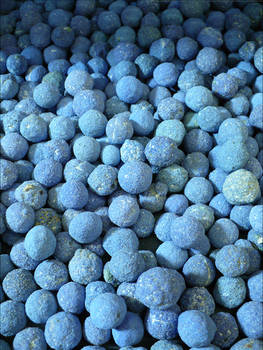 Blueberries of Azurite