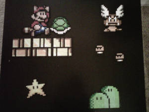 Super Mario Bros 3 Perler Beads