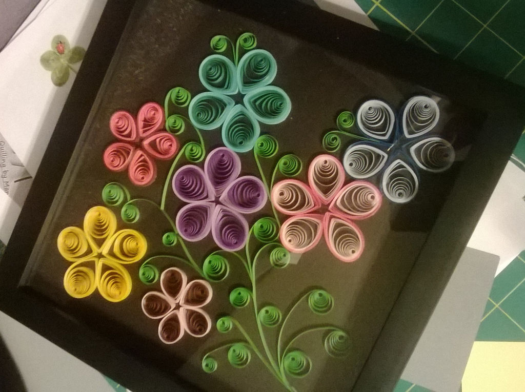 Quilling Flowers by Jenni1361