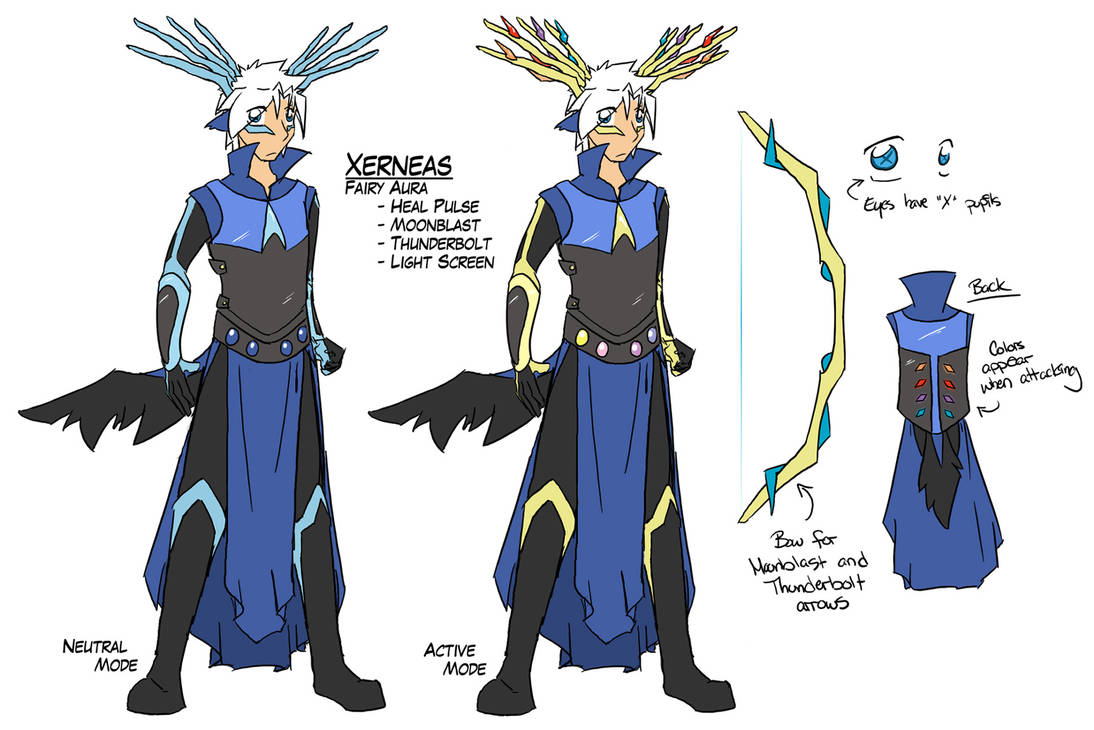 Pokemon Reburst Deviantart R11 - Ion Reburst Ref - Xerneas by kasu on DeviantArt