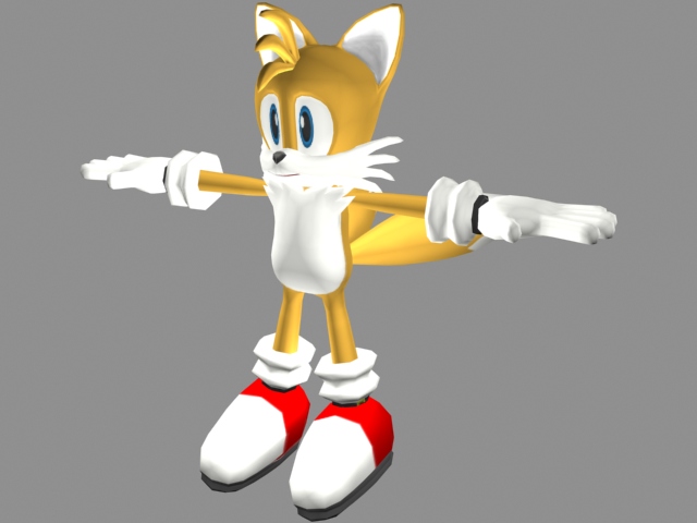 Marvel Texture Tails New Tails 3d model by FoxSpiritG on DeviantArt
