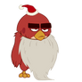 Angry Birds Stickers: xmas RED