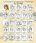 Face Expressions Chart :Link: by Wren-Stout