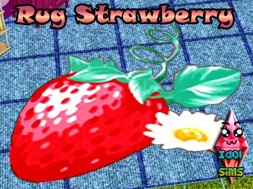 Rug Strawberry