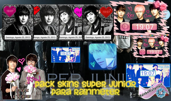 Pack suju skins rainmeter