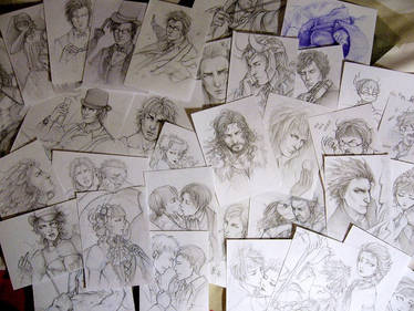 Sketches, sketches everywhere.