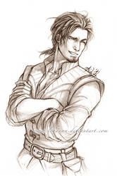 Tangled - Flynn sketch