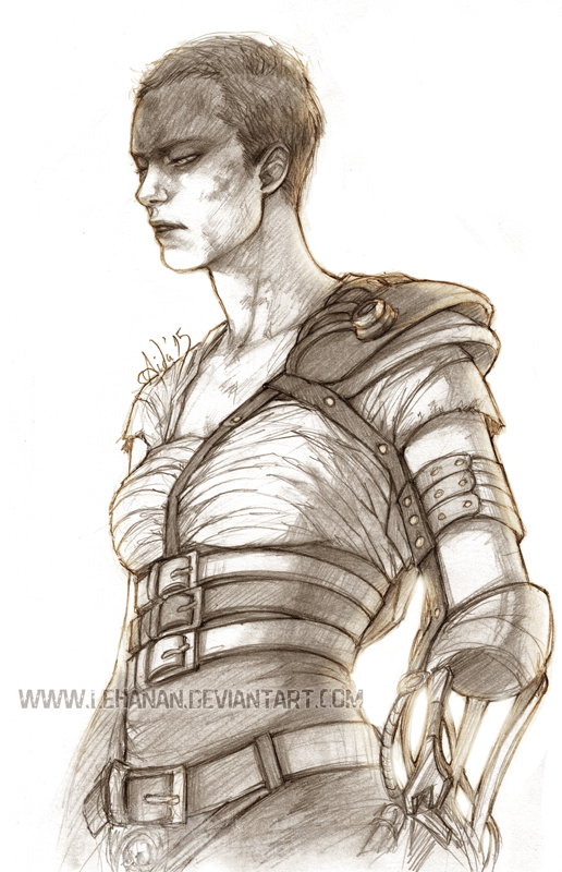 Mad Max: Fury Road - Furiosa sketch