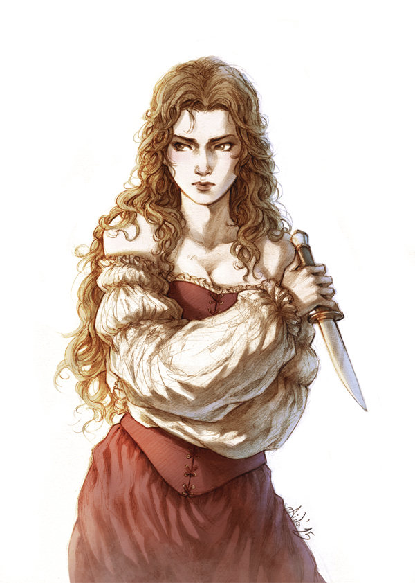 Shieldmaiden of Rohan by Ryuutsu on DeviantArt