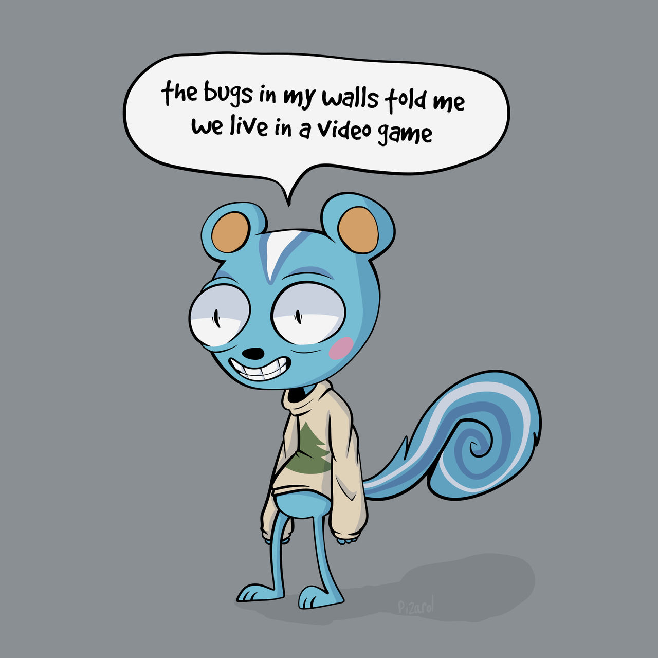 ACNH: Filbert by MadLadArt on DeviantArt