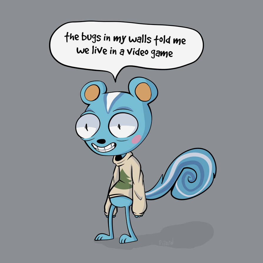 ACNH: Filbert by MadLadArt on DeviantArt