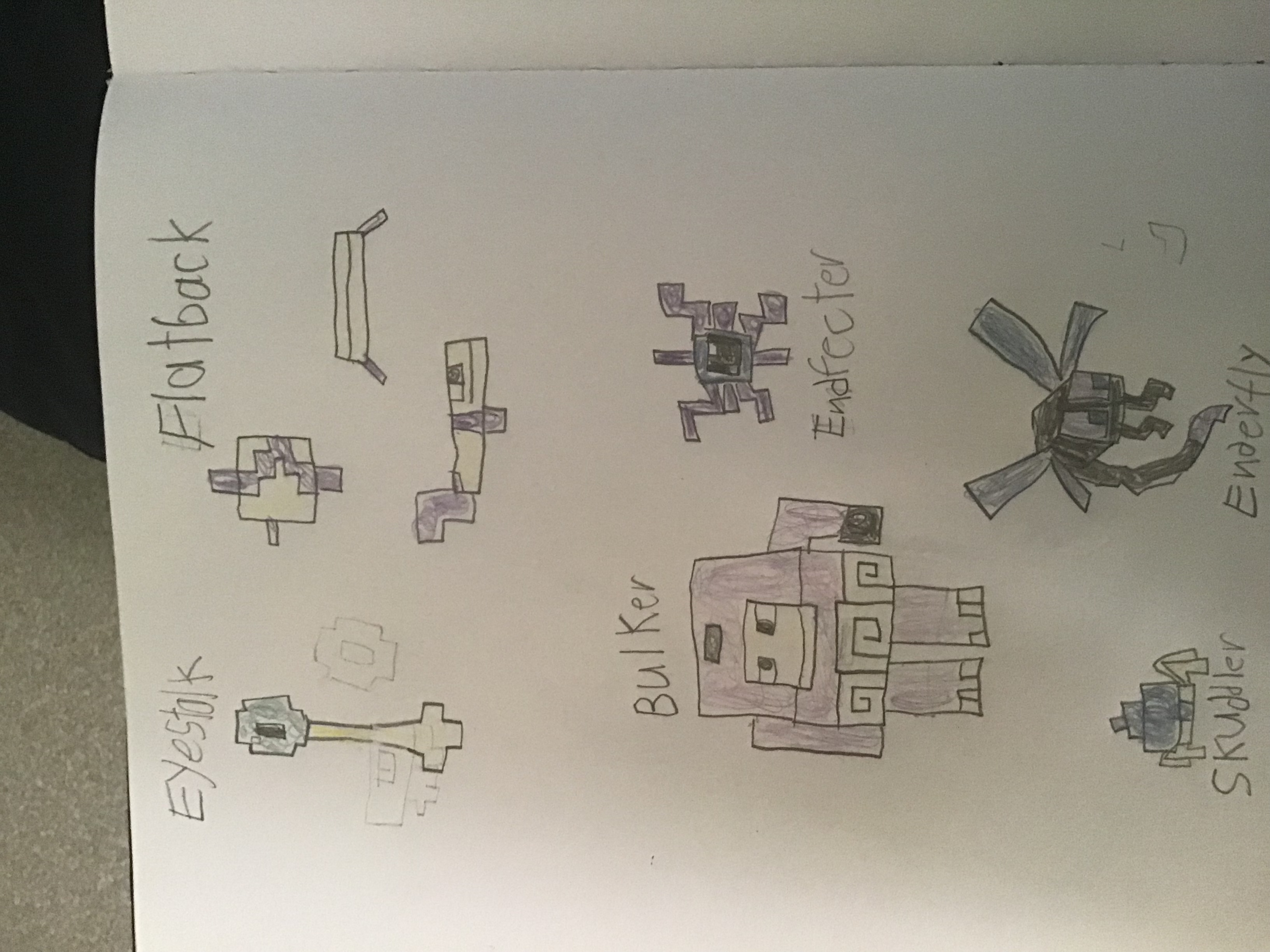 Minecraft End Mob ideas by JJMonsterJ on DeviantArt