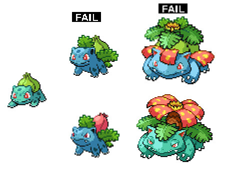 Shiny Bulbasaur Evolution Chain by Suicune245 on DeviantArt