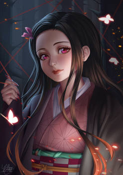 Fanart Nezuko from Demonslayer