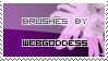 Webgoddess stamp by MissLittlewood