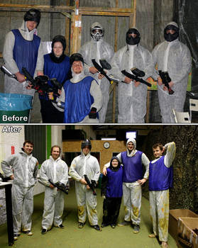 Paintball - Before and After