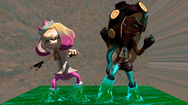 Pearl and Marina stuck (GIF)