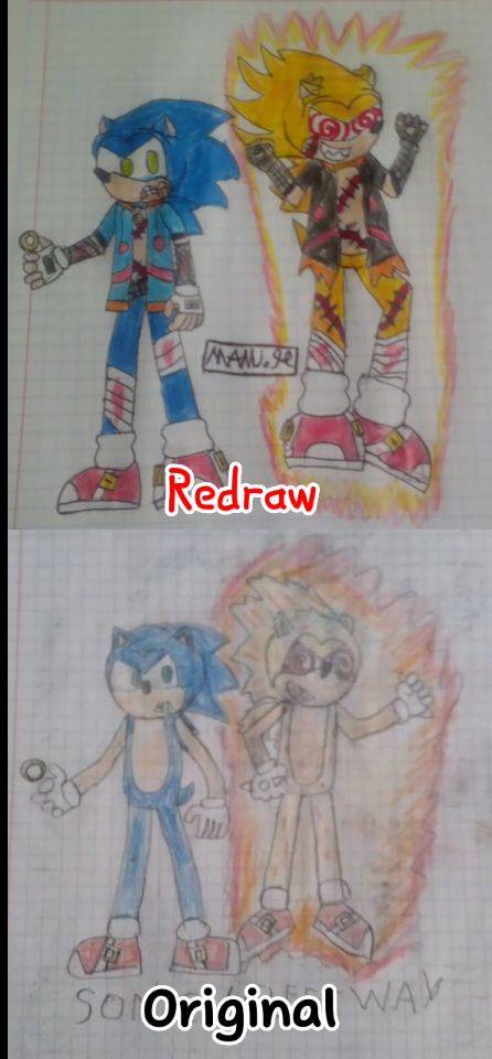 Super Sonic / Hyper Sonic Comparison by Nzar2 on DeviantArt