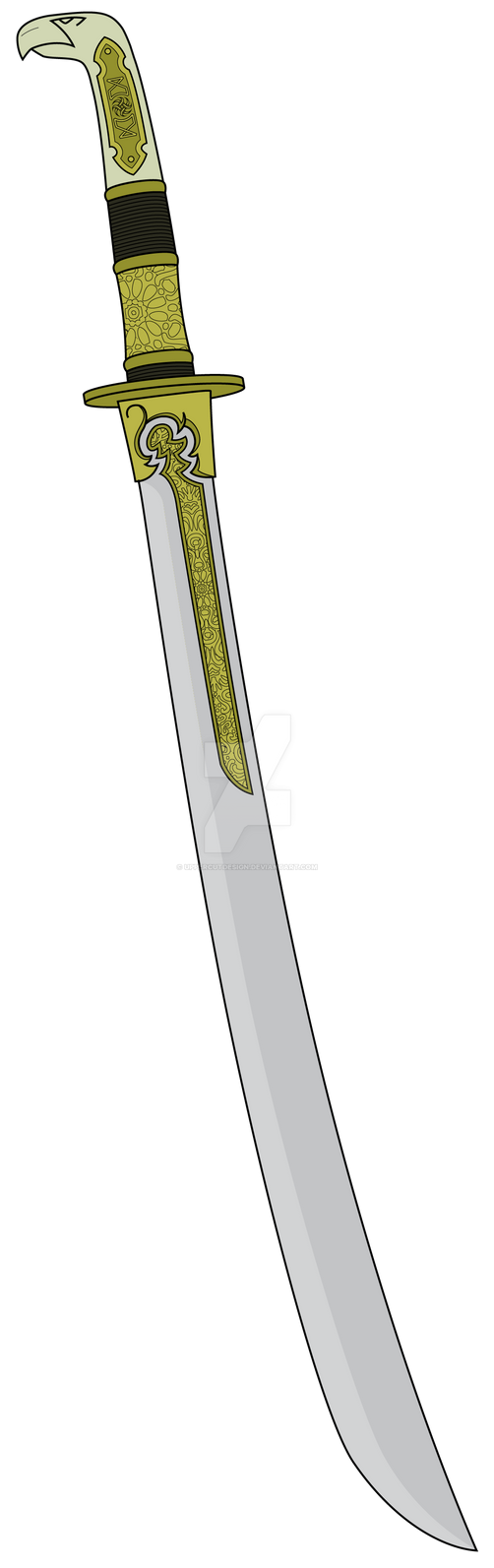 Spellblade Deviantart Illustration Original: Kisenrien Spellblade by UppercutDesign on DeviantArt