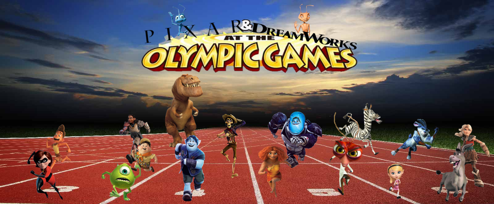 Olympics Deviantart Pixar and Dreamworks at the Olympic Games II by McHistory on DeviantArt