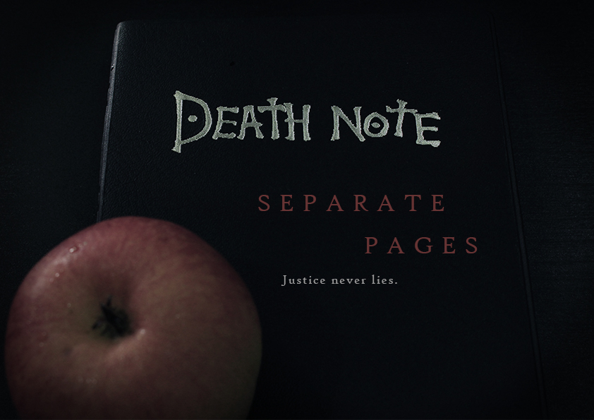 Death Note Split Death Note: Separate Pages #01 Poster by FoooxFT on DeviantArt