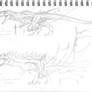 Sketch- Gigantodraco Silvanus