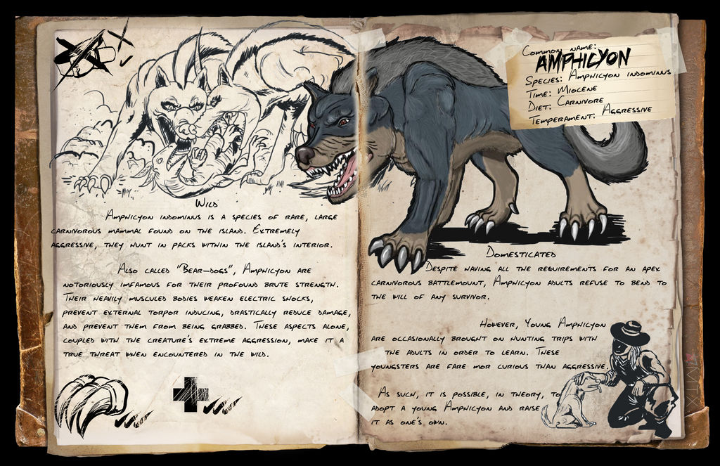 Ark Additional Creatures Mod Amphicyon Dossier By Crystaldemon93 On Deviantart Ark Additional Creatures Mod Amphicyon Dossier By Crystaldemon93 On Deviantart