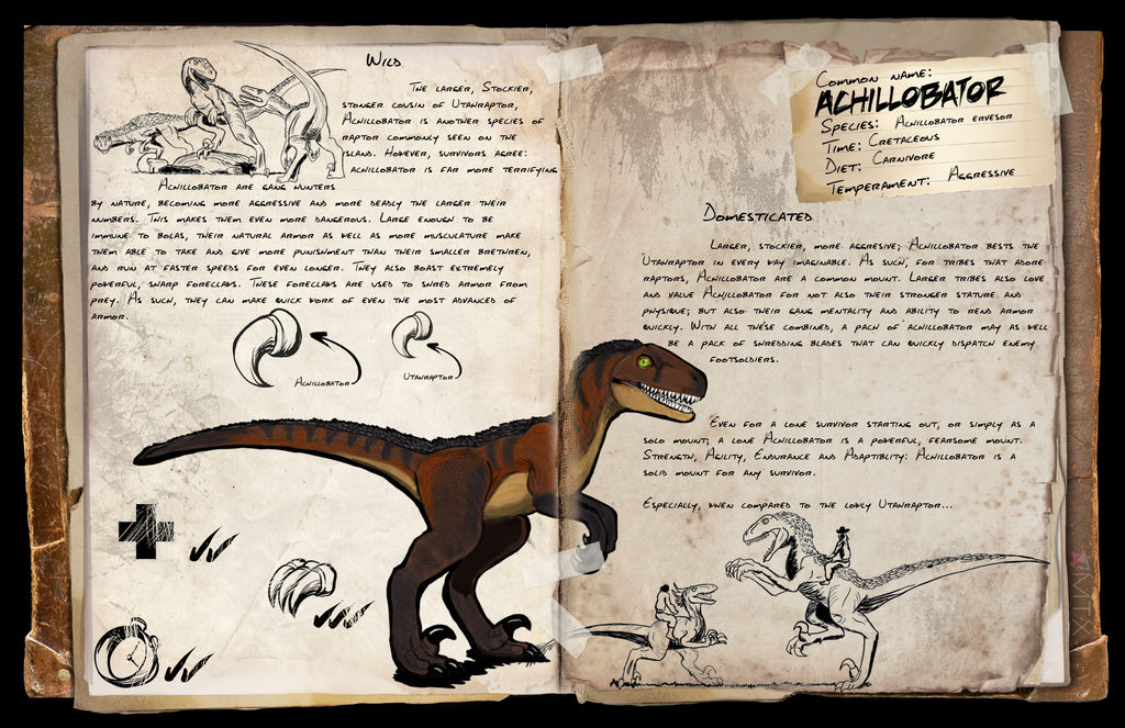 Ark- Additional Creatures - Achillobator Dossier