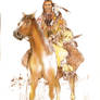 Nez Perce Warrior Colour
