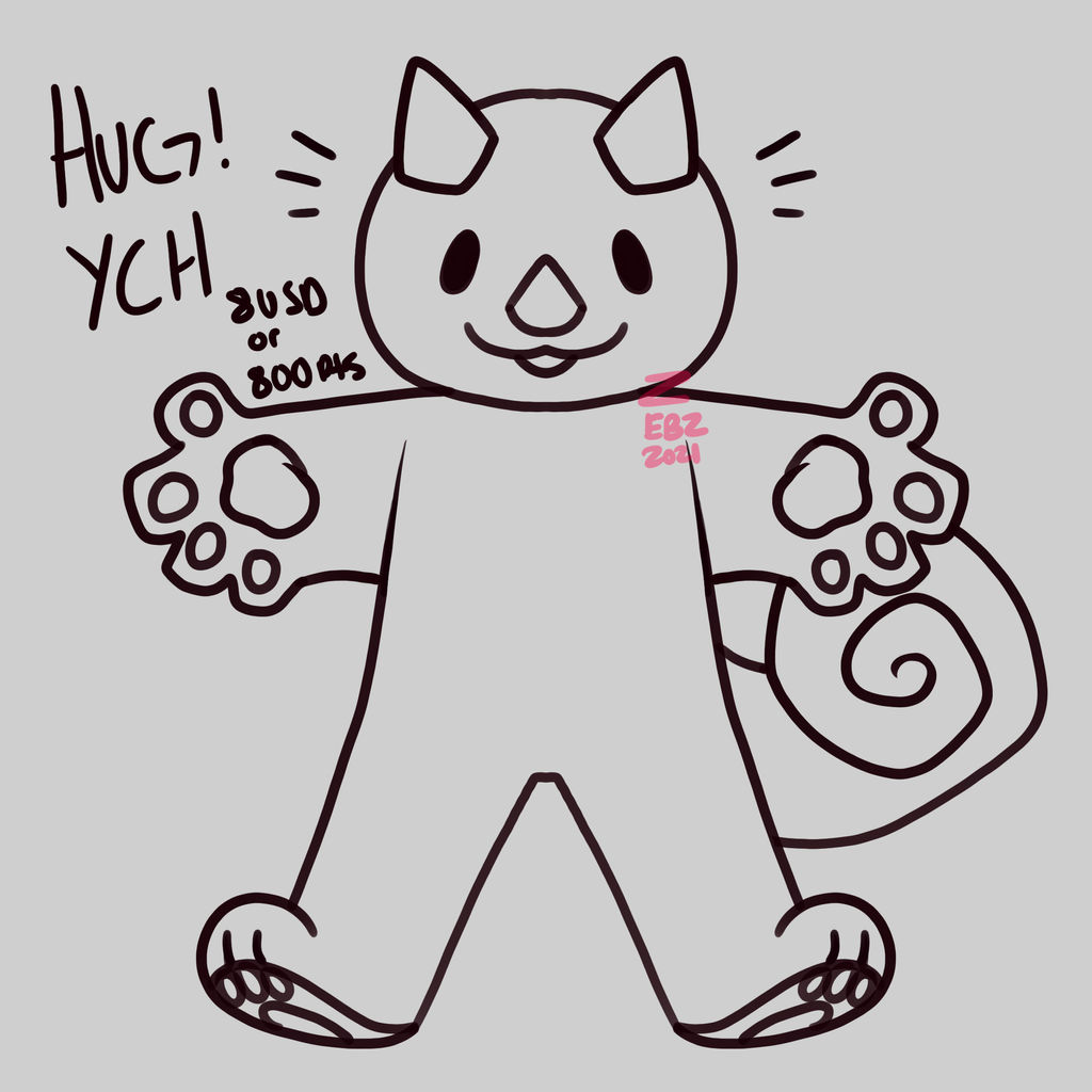 Hug! ych Closed by ZebzzTown on DeviantArt