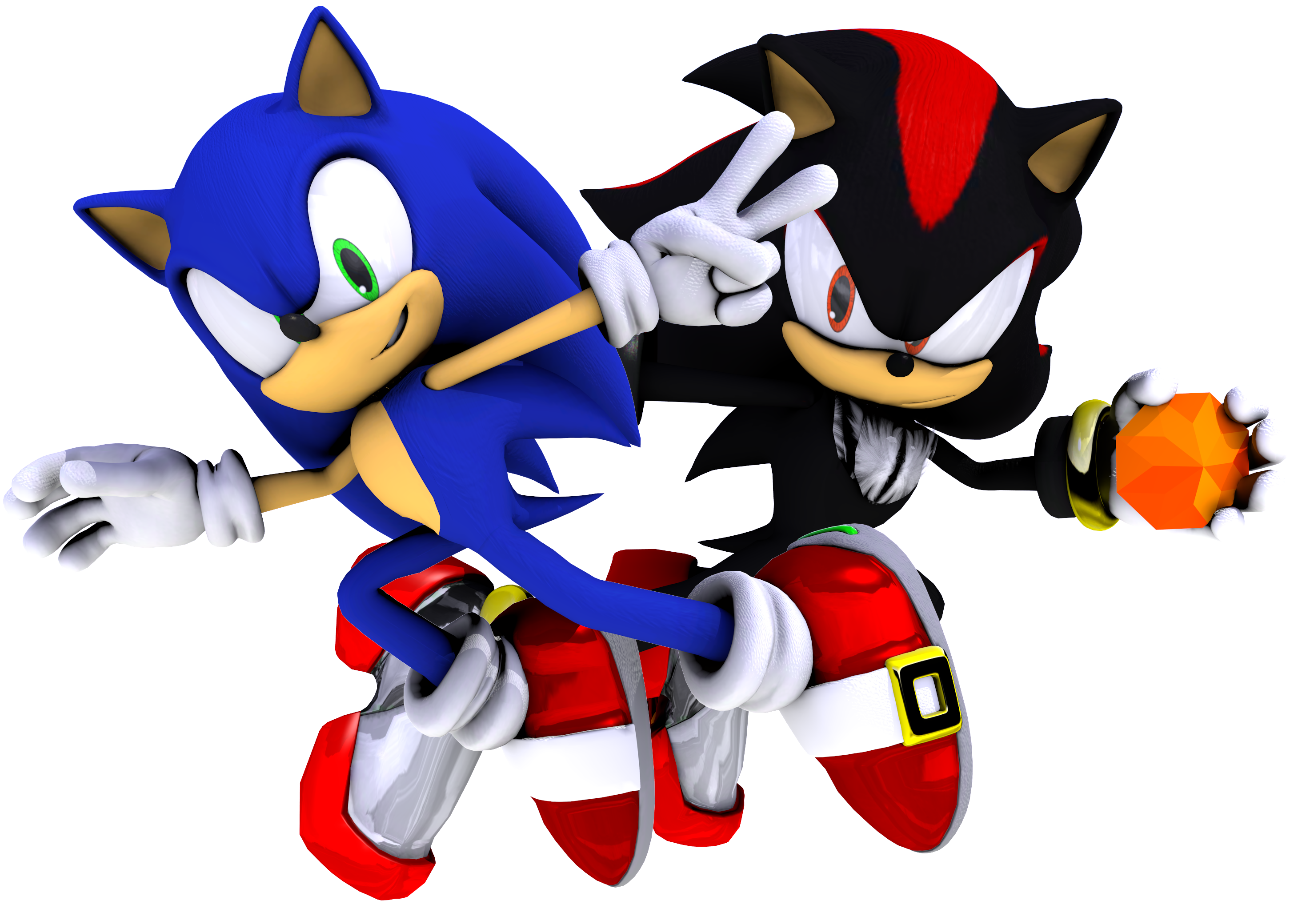 Dreamcast Shadow  Sonic Adventure 2 Render by bandicootbrawl96 on  DeviantArt