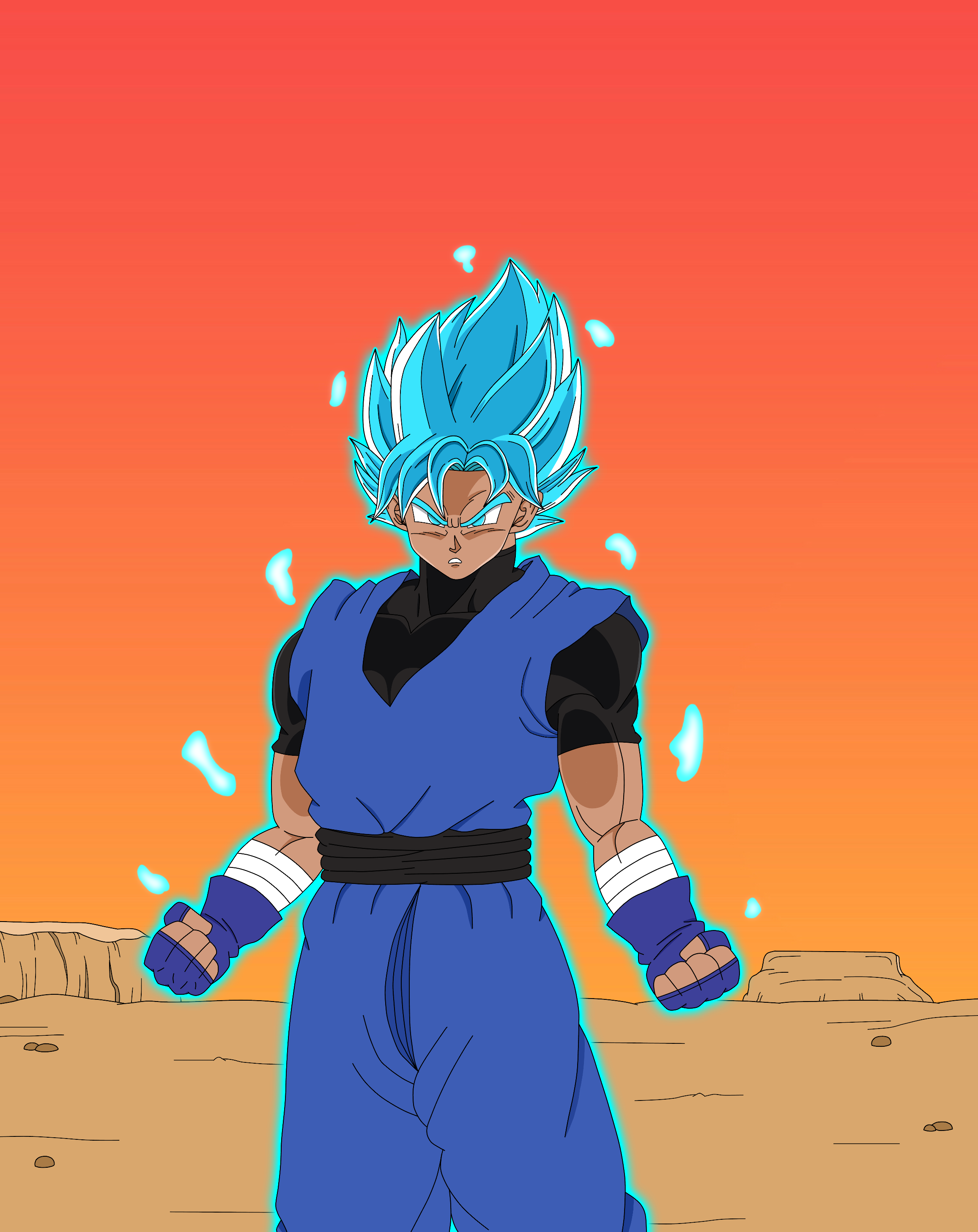 Perfect Ssb Going beyond Super Saiyan Blue by Asura147 by Asura147 on DeviantArt