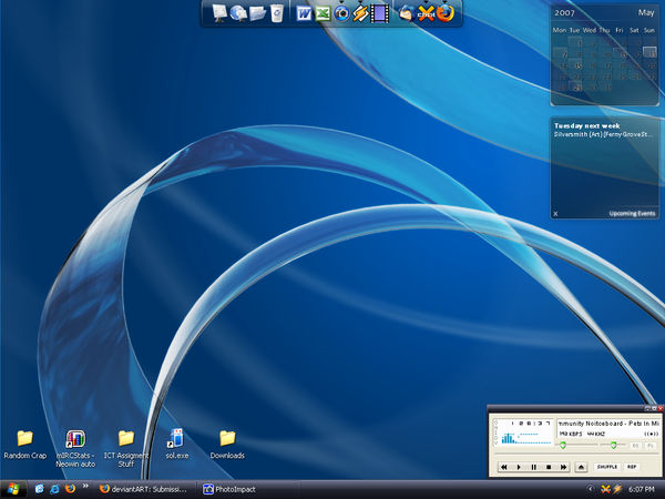 2007 Computer Background Desktop: 13 May 2007 by p858snake on DeviantArt