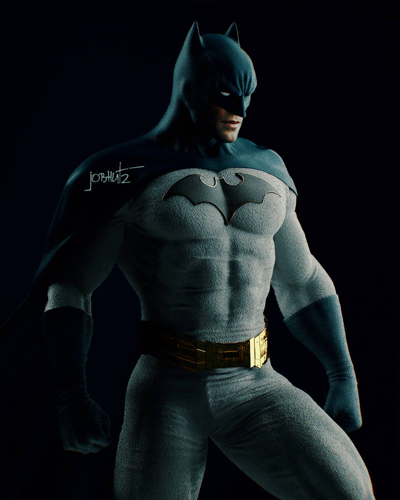 Brandon Sklenar as DCU's Batman by Jobhutz by jobhutz on DeviantArt