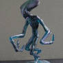 IDfour Alien clear sculpture.